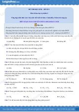 Đề thi học kì 2 KHTN 9 Cánh diều - Đề số 1